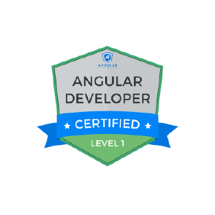 Angular Certified Developer - level 1